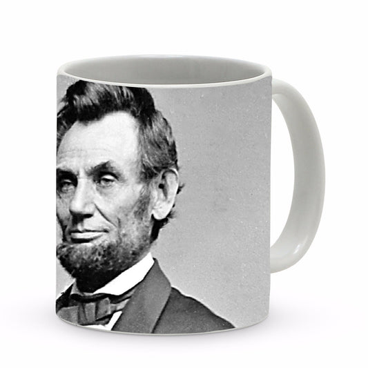 SUBLIMART: Patriotic Mug 'Abraham Lincoln' (Design 10)