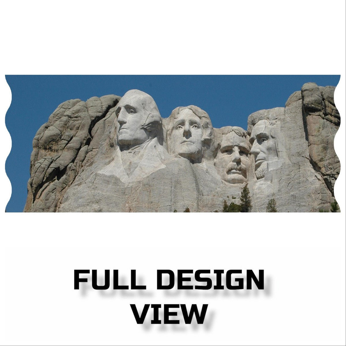 SUBLIMART: Patriotic Mug 'Mount Rushmore' (Design 18) - Artistica.com