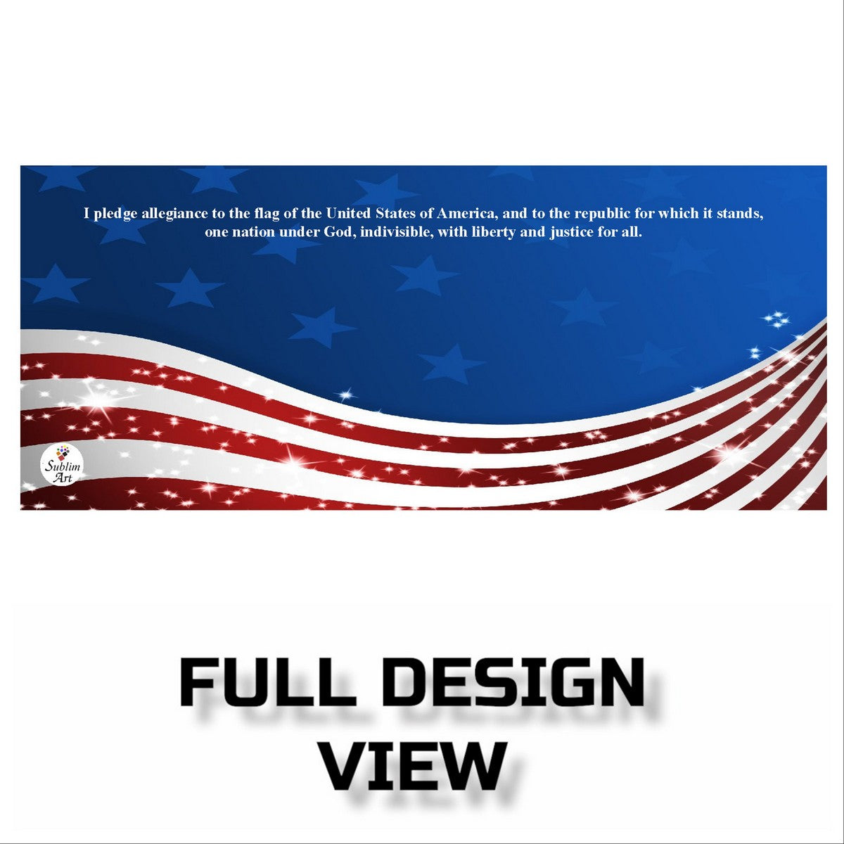 SUBLIMART: Patriotic Mug 'Mount Rushmore' (Design 34) - Artistica.com