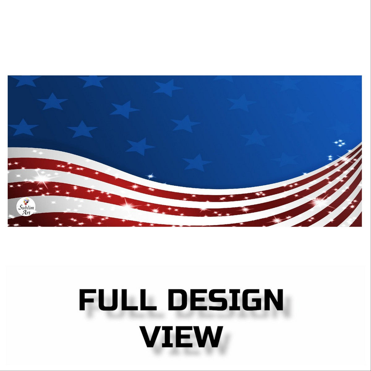 SUBLIMART: Patriotic Mug 'Mount Rushmore' (Design 36) - Artistica.com