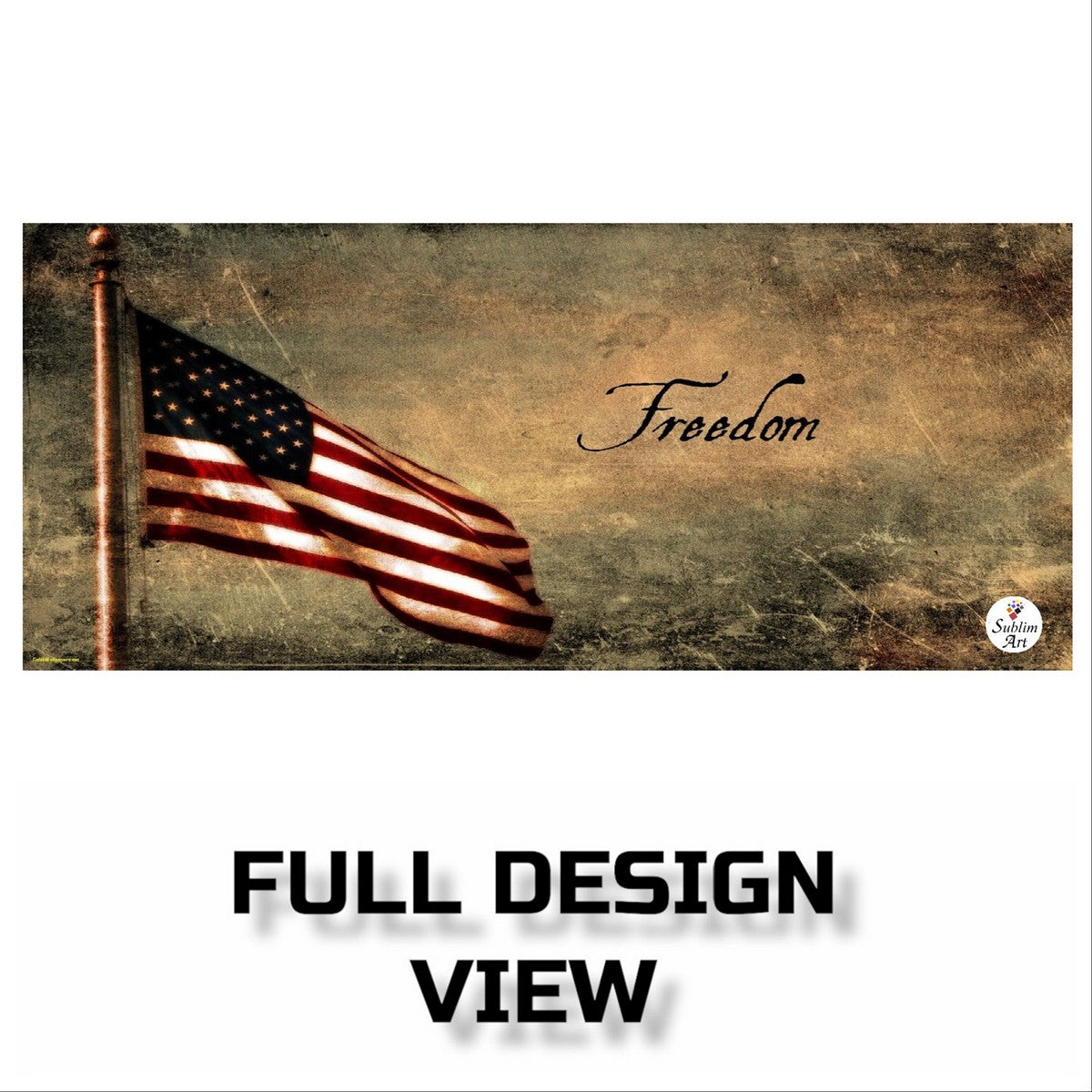 SUBLIMART: Patriotic Mug 'Mount Rushmore' (Design 37) - Artistica.com