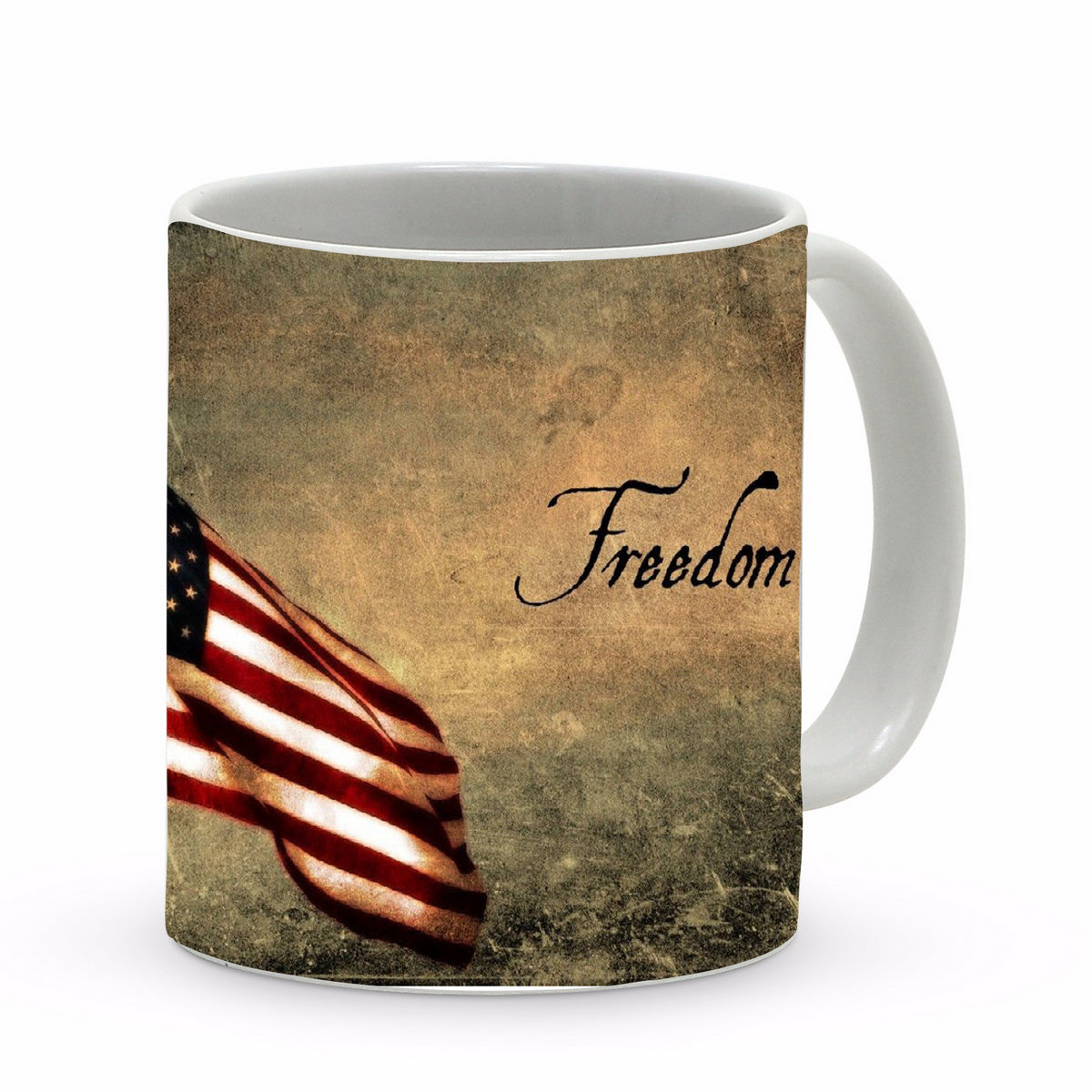 SUBLIMART: Patriotic Mug 'Freedom' (Design 37)