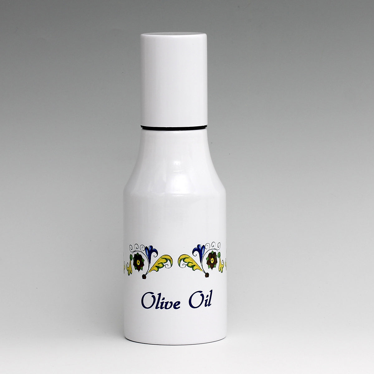 SUBLIMART: Olive Oil Dispenser with non-drip pourer and dust cover cap (Deruta Design 04)