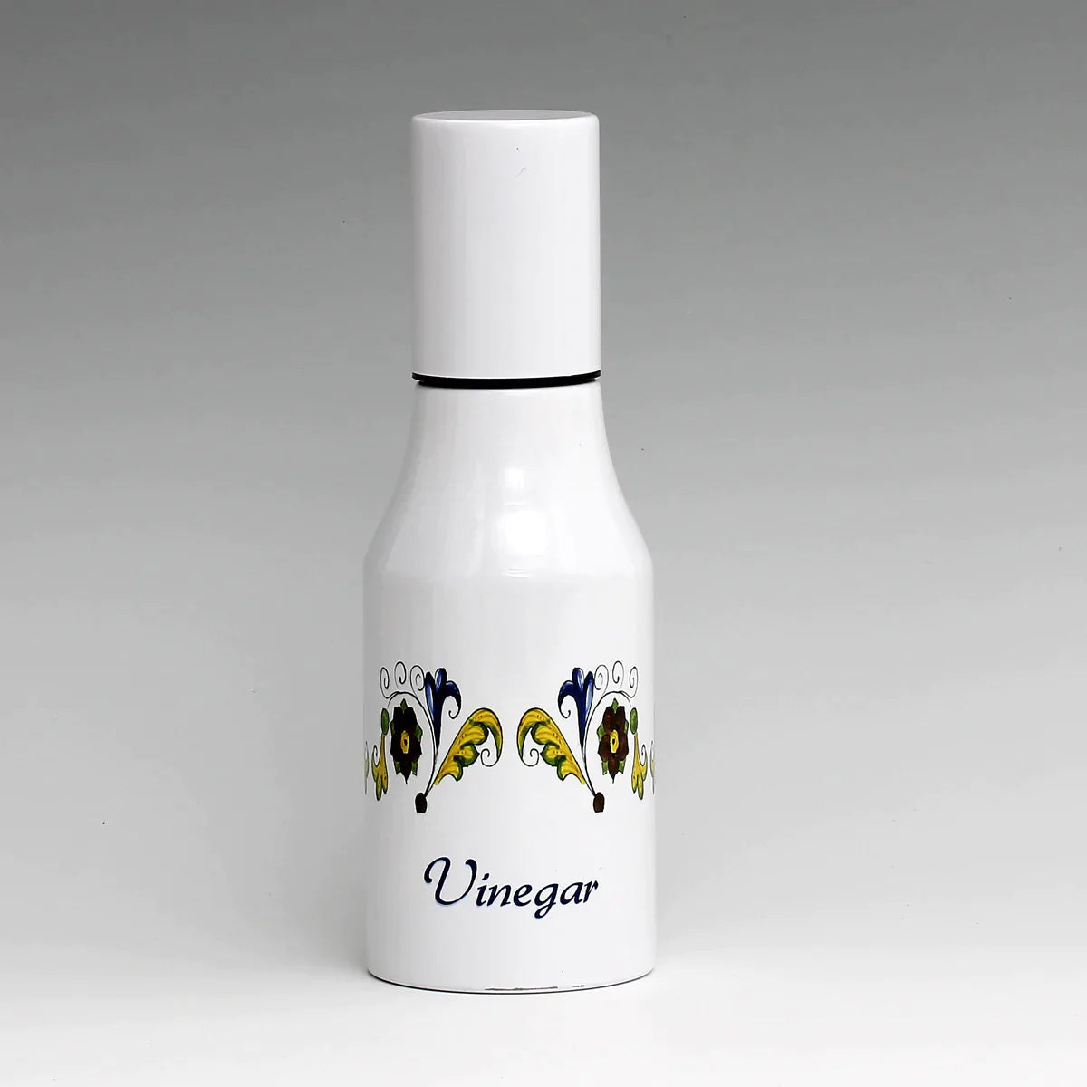 SUBLIMART: Vinegar Dispenser with non-drip pourer and dust cover cap (Deruta Design 04)