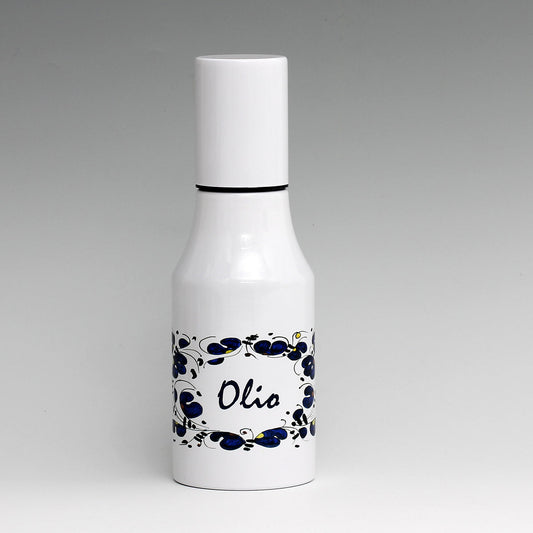SUBLIMART: Olive Oil Dispenser with non-drip pourer and dust cover cap (Deruta Design 05)