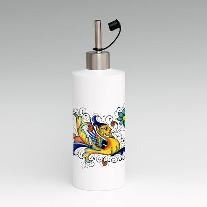 SUBLIMART: Olive Oil/Vinegar Straight Dispenser with screw-in pourer (Deruta Design 83)
