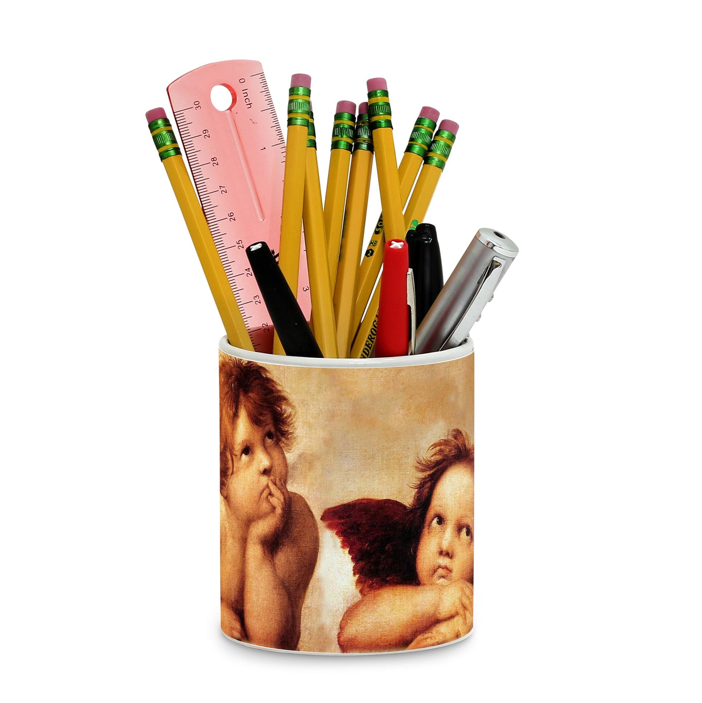 SUBLIMART: Affresco - Multi Use Tumbler THE ANGELS CHERUBS - A prominent element from The Sistine Madonna one of Raphael's most famous work. (Design #AFF03)