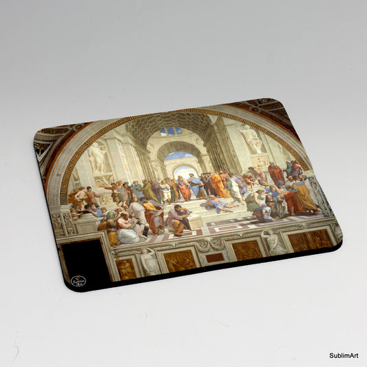 MOUSE PAD: The School of Athens by Raphael (Raffaello)